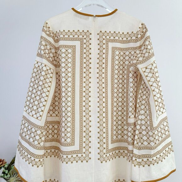 𝒁𝑰𝑴𝑴𝑬𝑹𝑴𝑨𝑵𝑵 HYPNOTIC midi dress - Picture 7 of 8